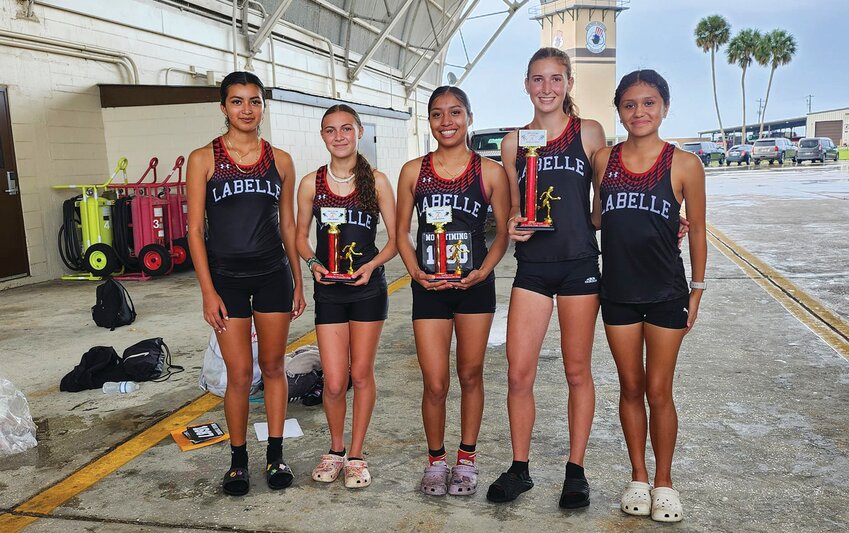 The Cowgirls finished first overall thanks to a first, second, and third place finish. [Photo courtesy Julio Ramirez]
