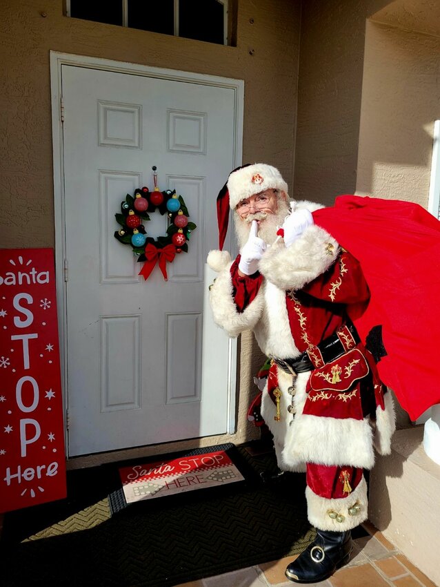 Santa is very real says Lou Bertone AKA Santa
