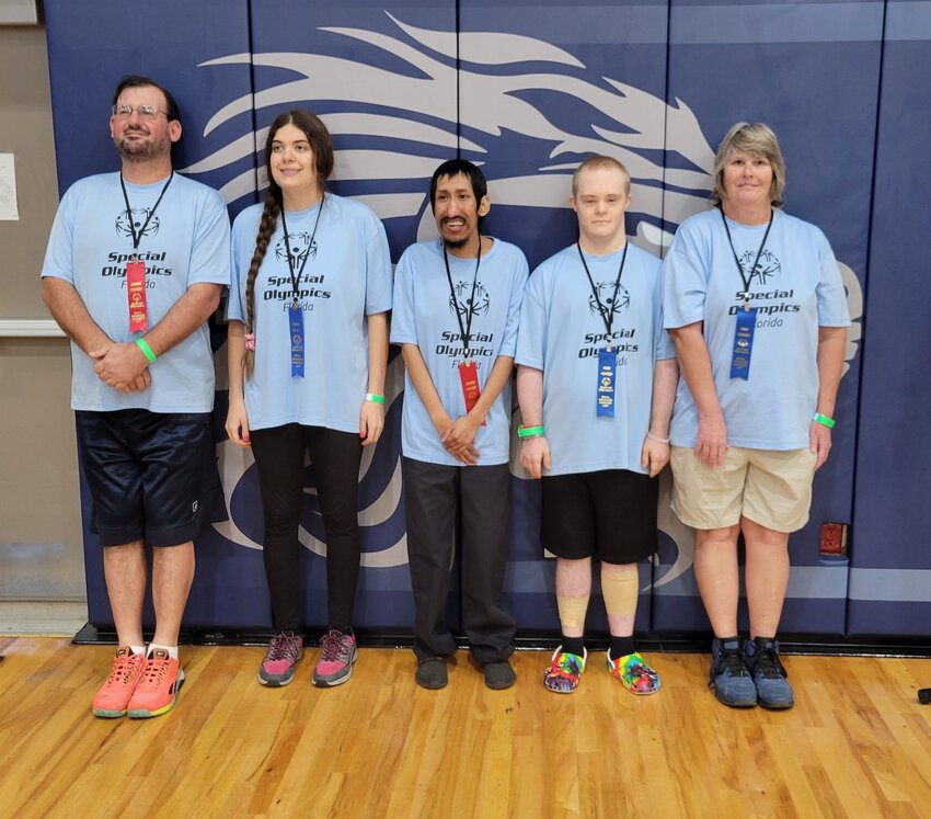 The Okeechobee County Special Olympics Team participated in its first area cornhole competition on Saturday with a team of 5. We ended the day with 3 first-place wins and 2 second-place wins. Everyone will move on to Regional next month. Great job to all the athletes!