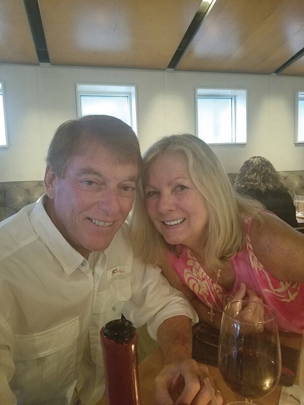 2025 Clewiston Sugar Festival Honoree Libby Williams with her husband Danny Williams. [Courtesy photo]