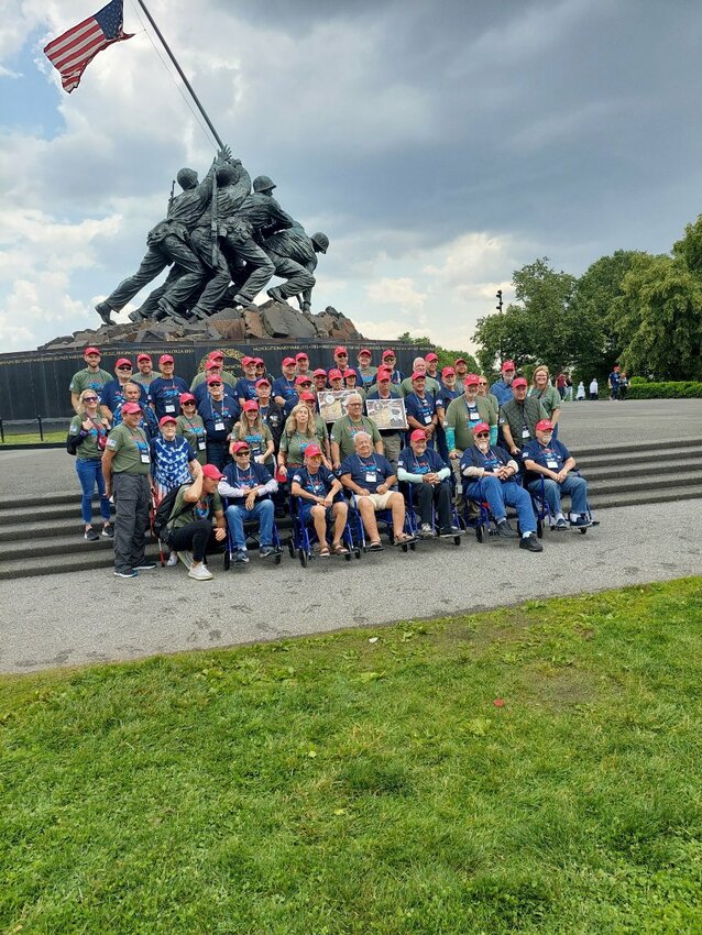 Okeechobee and Glades County veterans took part in an Honor Flight on May 31.