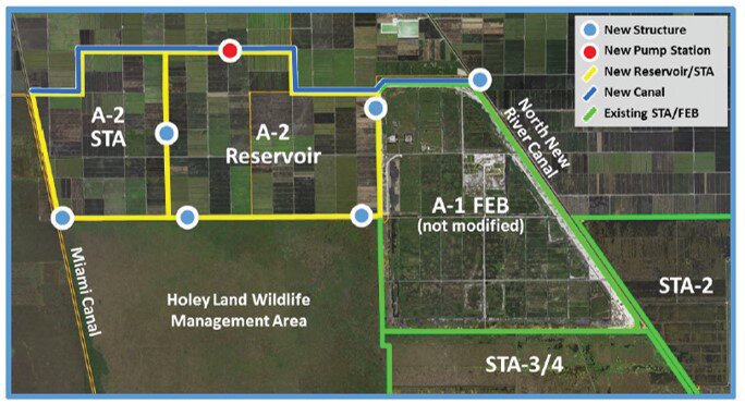 Inflow and outflow canals for EAA reservoir complete - South Central Florida Life