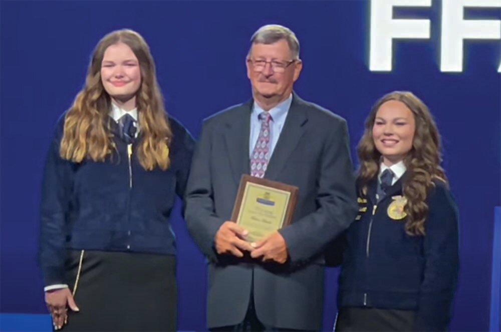 OMS FFA advisor and teacher recognized