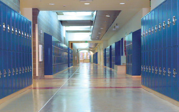 School Hall file photo (NOT Mountain View School)