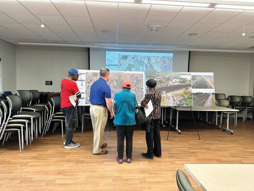 The public information meeting on March 14 was a drop-in at Santee Wateree Mental Health Center where members of the public got to hear SCDOT officials give rundowns on the different alternatives the Connect 378 project could undertake and provide feedback.