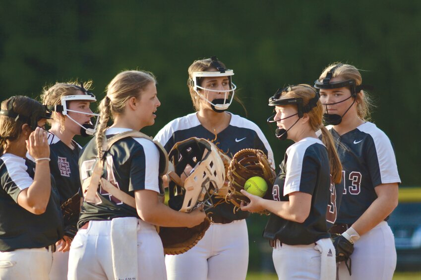 The Clarendon Hall softball team clinched their region title with two wins over Calhoun Academy last week.