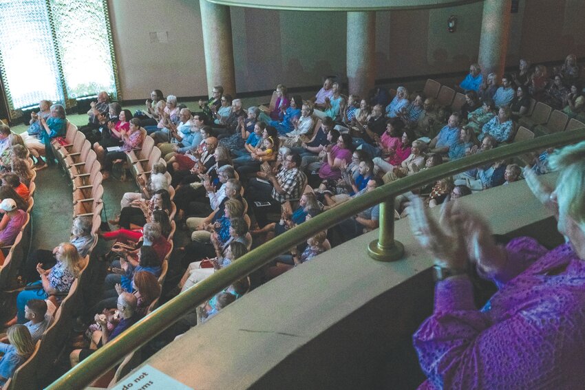 Patrons at the Sumter Opera House applaud for May's installment of Homegrown, the annual concert series benefiting The Sounds of Grace, a local musical nonprofit. After renovation plans for the opera house were delayed, it has announced three new shows for its 2024-25 season.