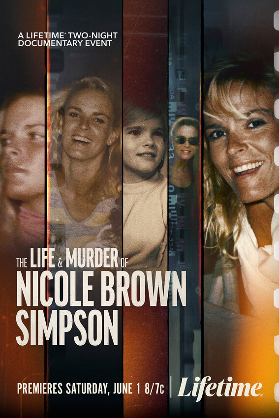 This image released by Lifetime shows promotional art for &ldquo;The Life &amp; Murder of Nicole Brown Simpson,&quot; premiering June 1 on Lifetime.