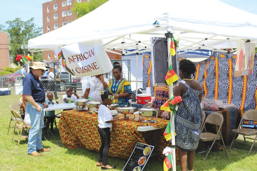 St. Anne and St. Jude hosts the inaugural Sumter International Food Festival on June 1 on the lawn of the church's St. Anne Parish Center. The festival featured various dishes from the &quot;culturally diverse landscape&quot; of the families attending the church.