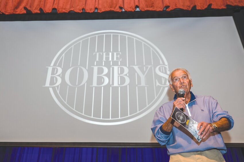 Bobby Richardson speaks at the inaugural Sumter sports awards show, The Bobbys, last year. The second iteration of the event is Thursday at Sumter Opera House.