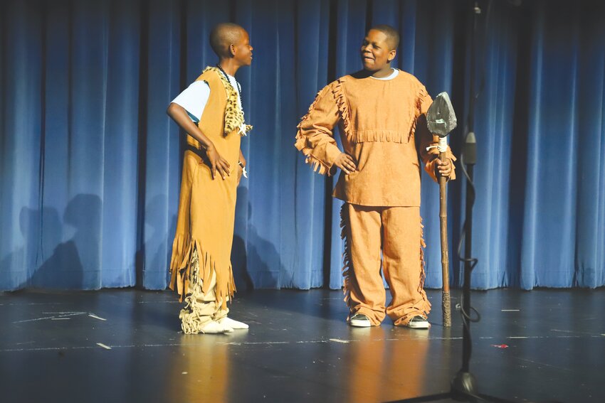 Summer REACH program theater students participate in a production on Wednesday at Sumter High School.