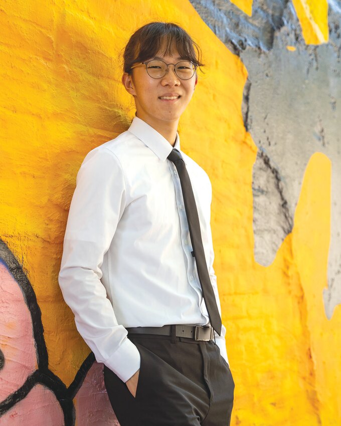 Aiden Kim, who graduated as salutatorian of Sumter High School this spring, was recently named a National Merit Scholarship Program Finalist winner. He also won a full ride to college with the Harmon Scholarship.