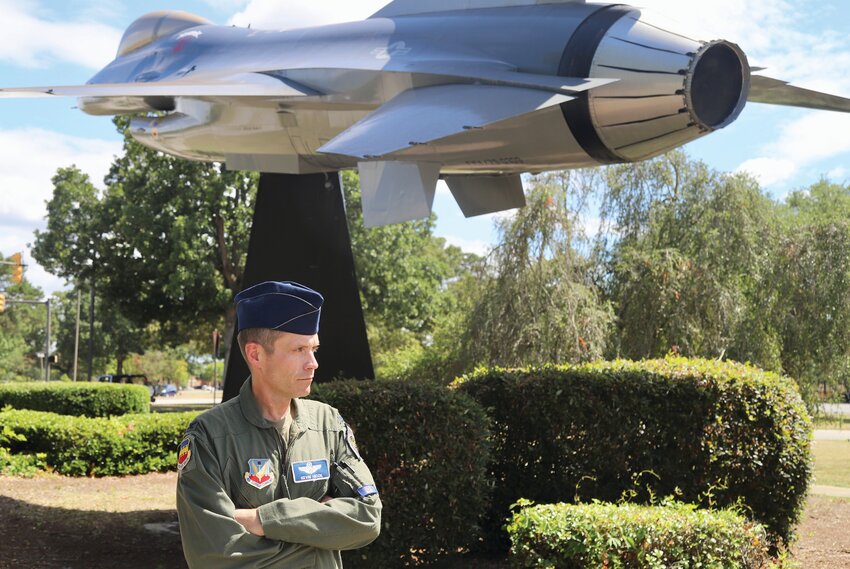 Col. Kevin D. Hicok is the new 20th Fighter Wing commander at Shaw Air Force Base. He and his wife, Bridie, along with their three children, have been stationed at Shaw since July 2021 when Hicok was deputy commander.