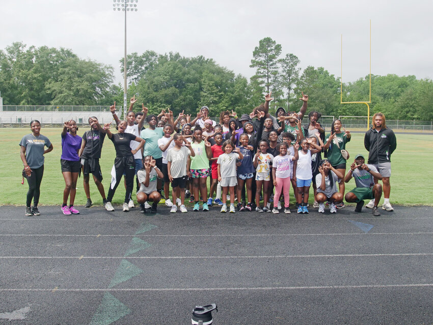 The Lakewood track and field team hosted their first youth camp on Friday, July 12.