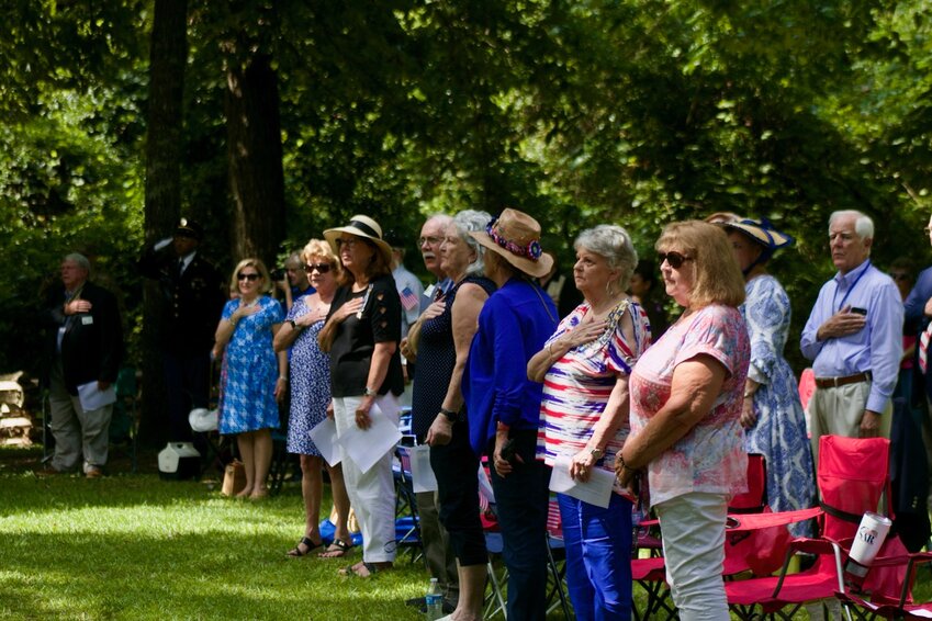 The Daughters of the American Revolution and the Sons of the American Revolution held a wreath laying ceremony Saturday, Aug. 3 to honor Sumter's namesake, Brig. Gen. Thomas Sumter.