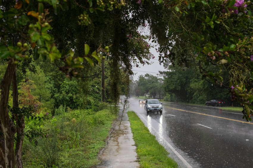 MICAH GREEN / THE SUMTER ITEM     Liberty Street near Second Mill on Tuesday, August 6, 2024.