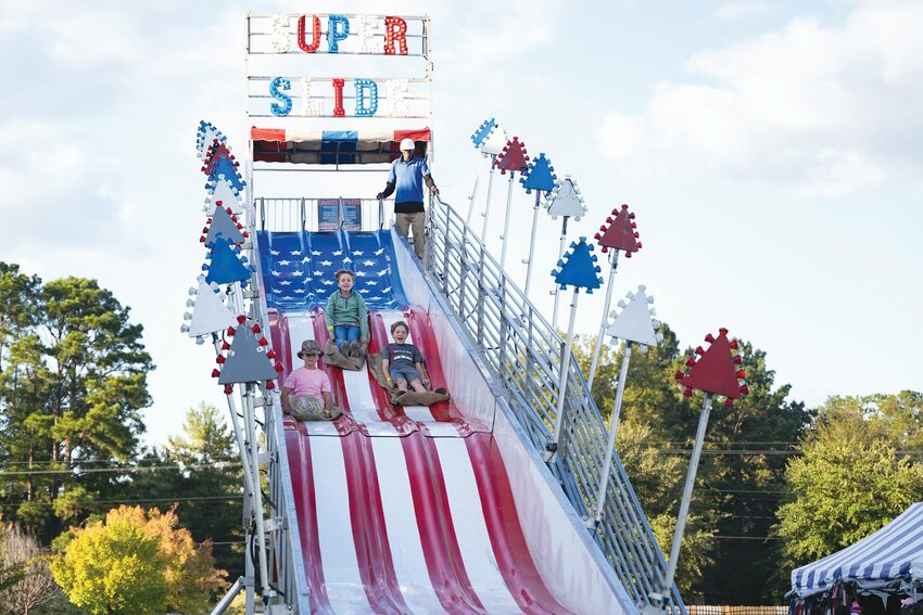 Attendees enjoy the 106th-annual Sumter American Legion Fair in 2023. The fair starts Oct. 22 this year.