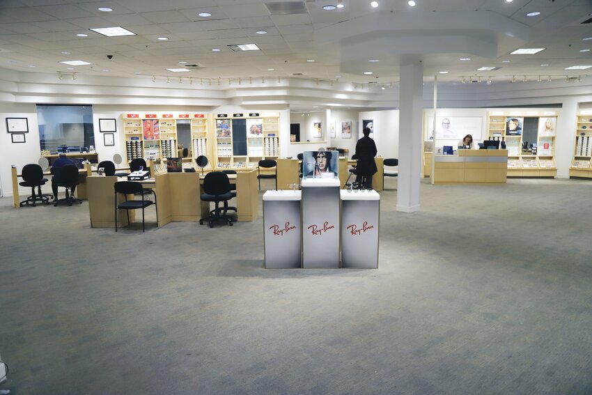 Lenscrafters' store in Sumter Mall closed on March 25. The eyewear retailer will open in September in Gateway Plaza.