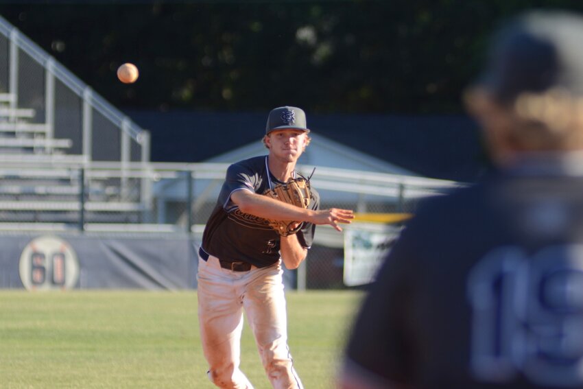 East Clarendon's Foster Matthews and the Wolverines lost their lower state opener against Andrews on Thursday.