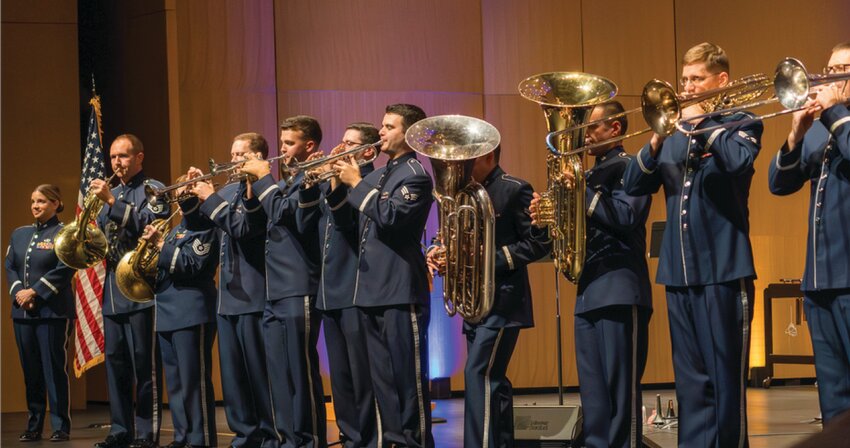 The United States Air Force Heritage of America Band will perform at Weldon Auditorium on Memorial Day.