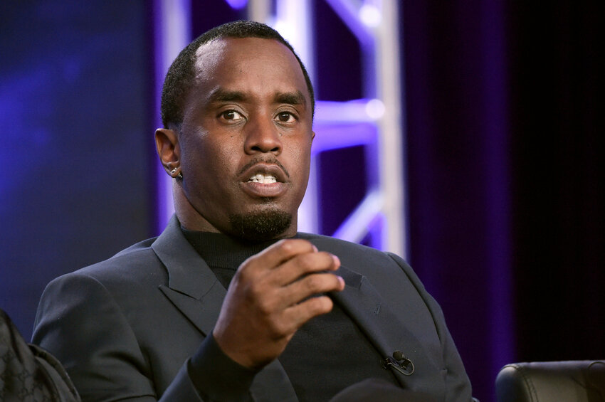 Sean 'Diddy' Combs participates in &quot;The Four&quot; panel during the FOX Television Critics Association Winter Press Tour in Pasadena, Calif., Jan. 4, 2018.