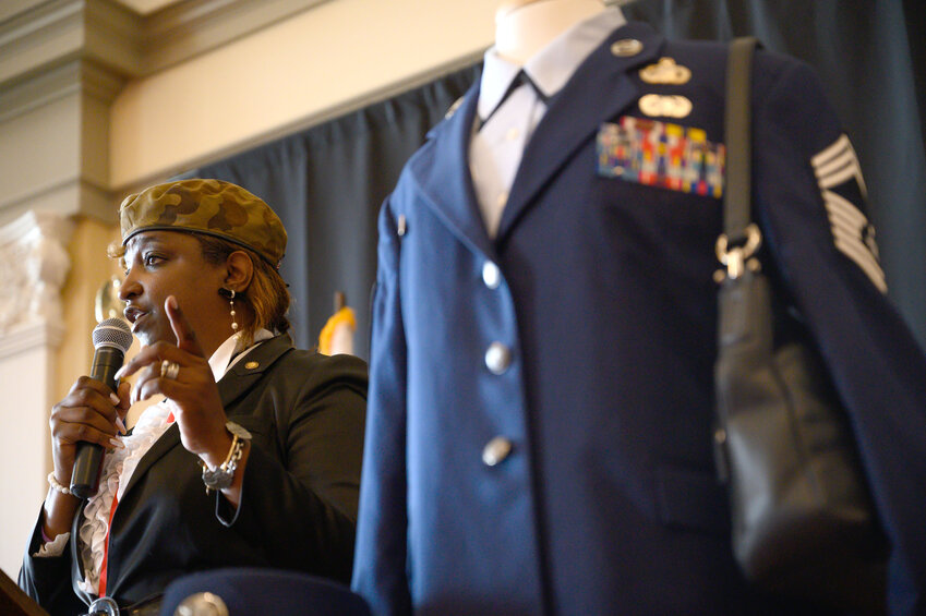 The second-annual Women Veterans Connect event took place at the old Sumter County courthouse on Thursday, June 12. The keynote speaker was retired Chief Master Sgt. Cheryl Moye.