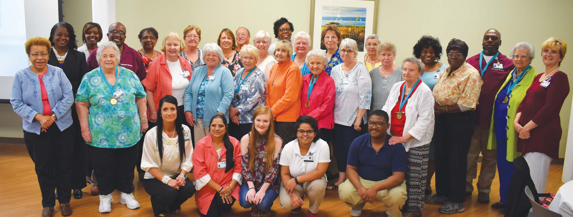 McLeod Health Clarendon recently held a luncheon at the hospital in honor of National Volunteer Week. Below, Hattie Benjamin and Lynda “Jane” Carroll were named Volunteers of the Year.