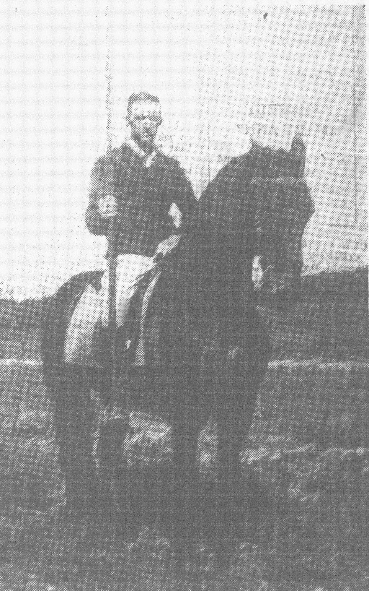 S. A. Harvin planned to ride his horse Ginger in a tilting tournament at Sumter County Fair in 1931.