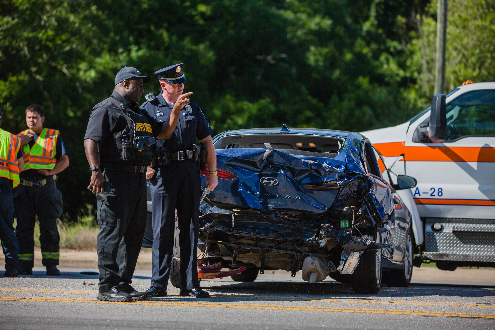 Sumter County Ambulance Involved In Three-vehicle Crash On Broad Street ...