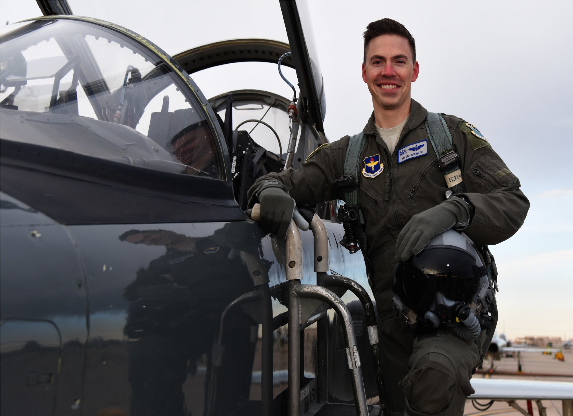 PHOTOS PROVIDEDFirst Lt. David John Schmitz, 32, died Tuesday, June 30, in an F-16 training accident on Shaw Air Force Base.
