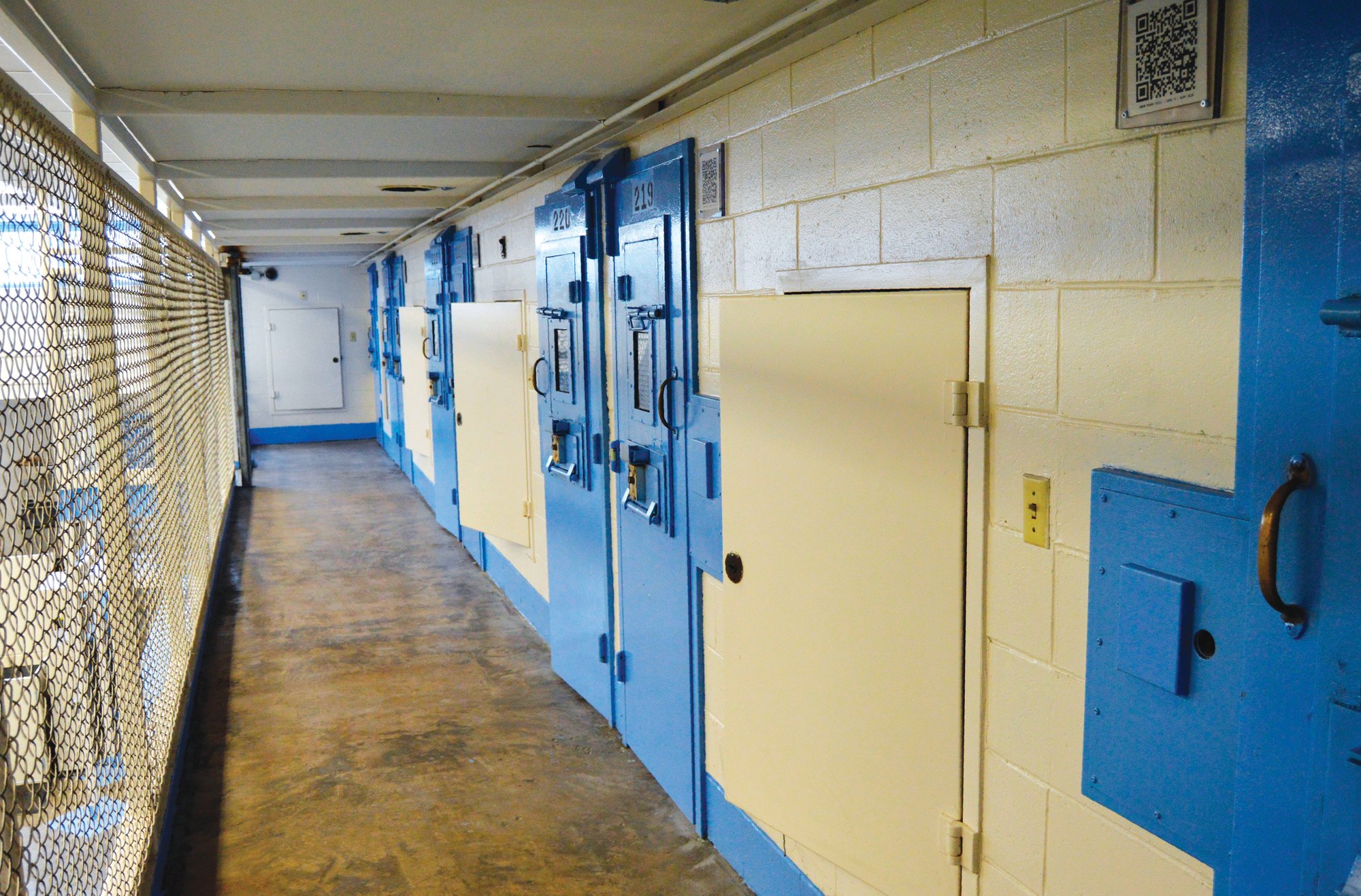 This undated file photo provided on July 11, 2019, by the South Carolina Department of Corrections shows the new death row at Broad River Correctional Institution in Columbia.