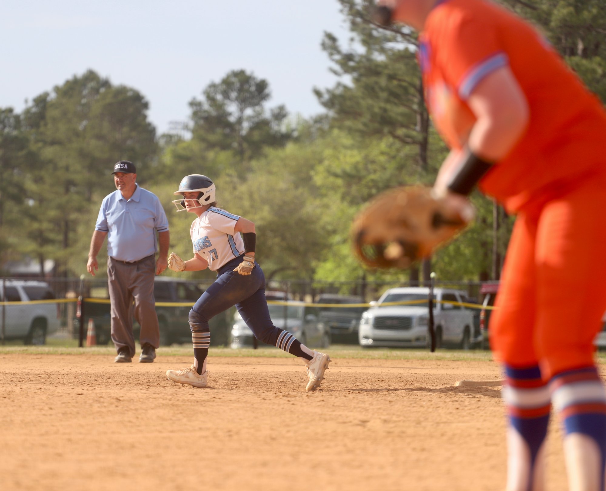 PHOTOS: Wilson Hall softball takes first matchup with Laurence Manning ...