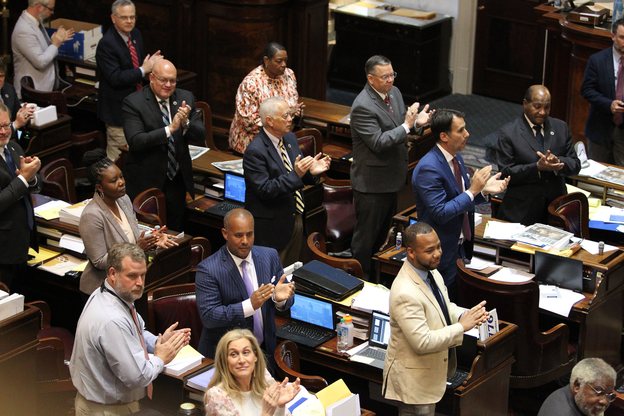 Mr. Speaker: Rep. Murrell Smith 1st from Sumter to have top chamber ...