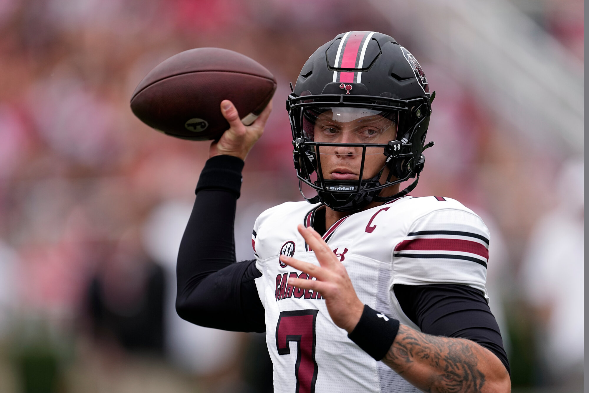 South Carolina can't finish upset over Georgia after leading 14-3 at ...