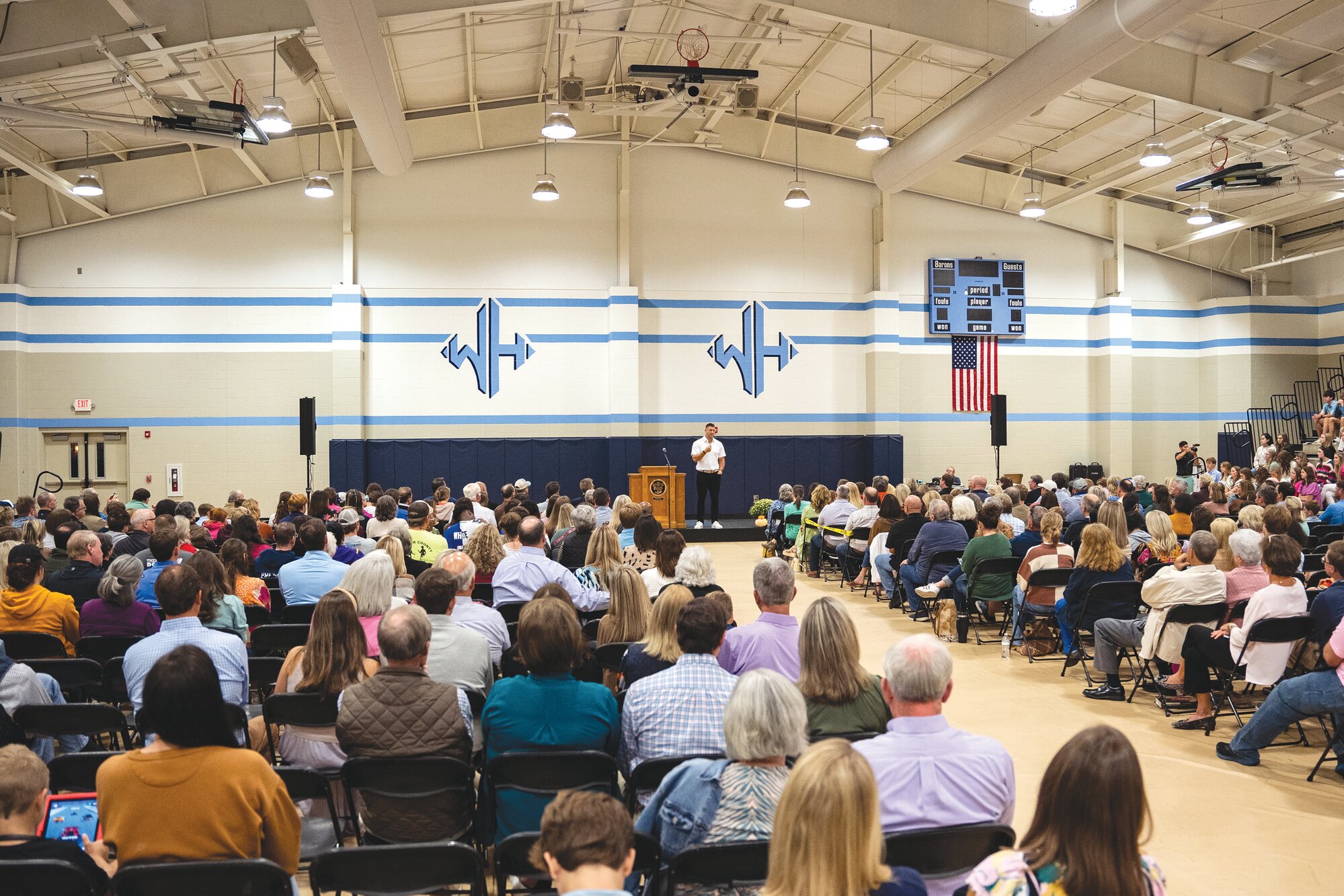 Tebow makes 2nd visit to Sumter as part of Wilson Hall's Mission Series ...