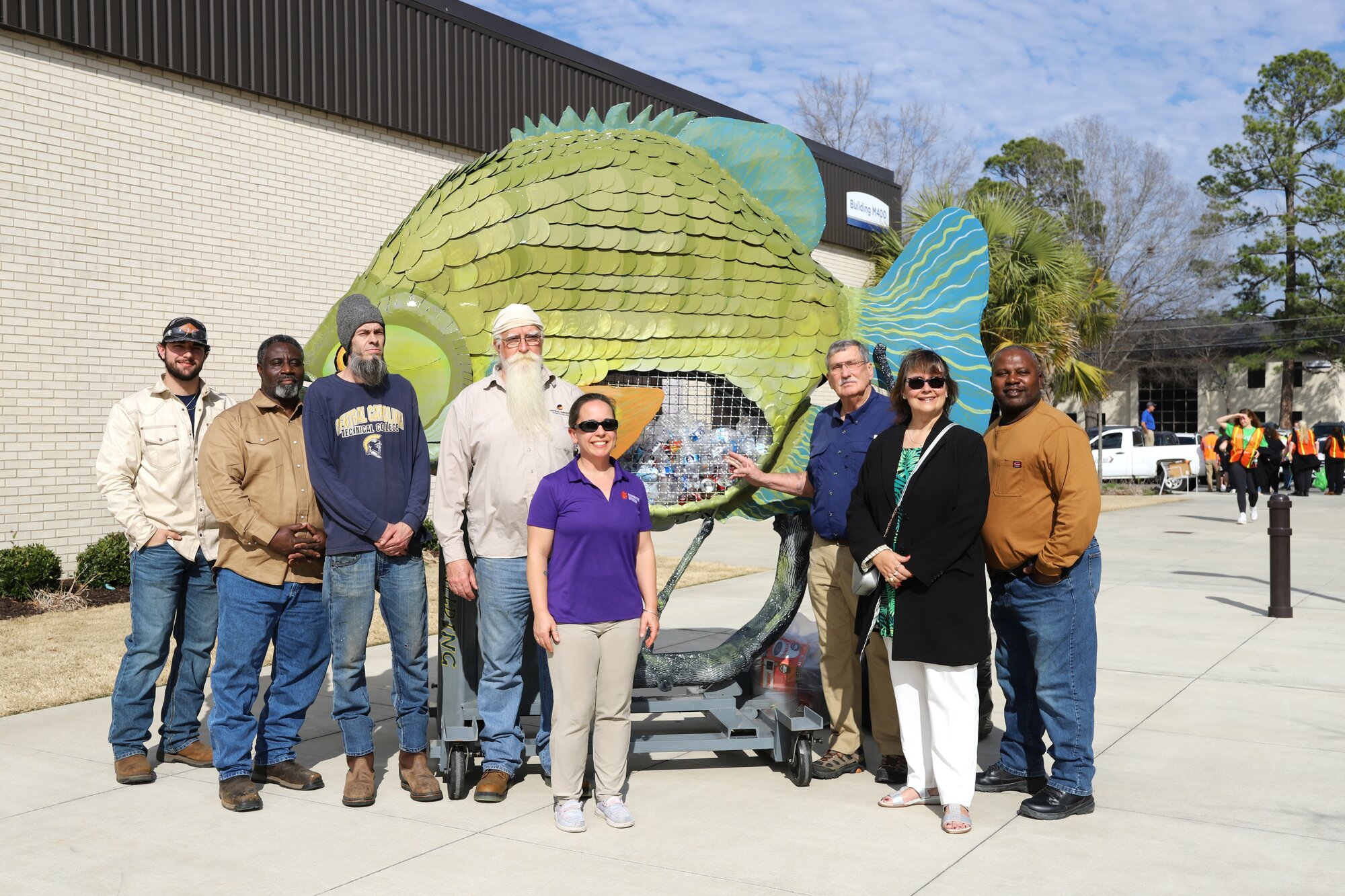 Just keep cleaning: Sumter's 1st litter sculpture encourages residents ...