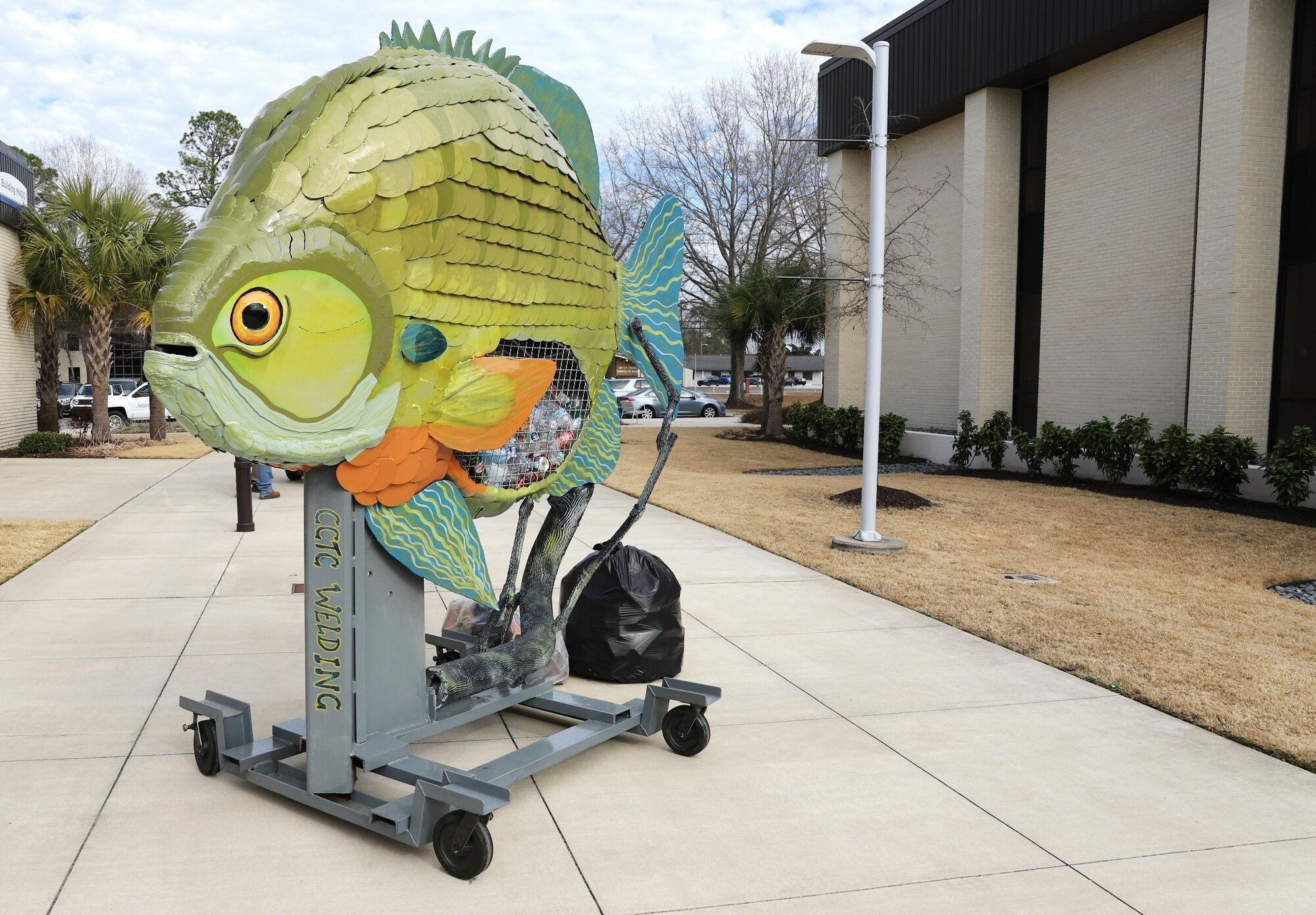 Just keep cleaning: Sumter's 1st litter sculpture encourages residents ...